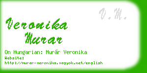 veronika murar business card